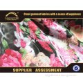 High quality polyester digital floral printed chiffon fabric in Shaoxing